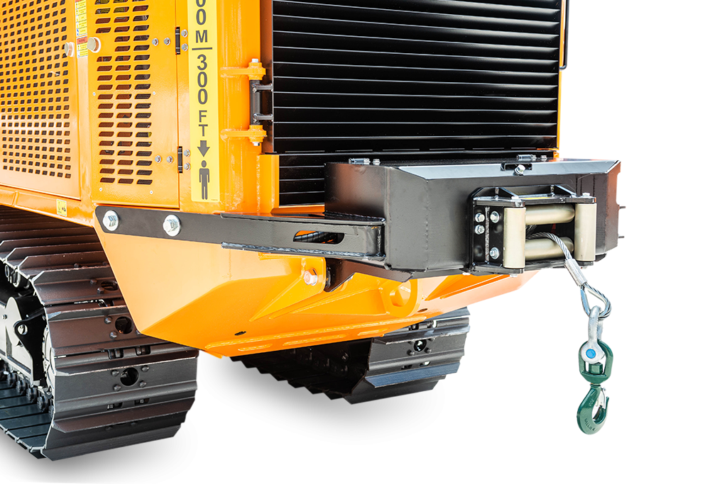 Rear winch - rated towing capacity: 13t | FAE Rear winch - rated towing capacity: 13t | FAE